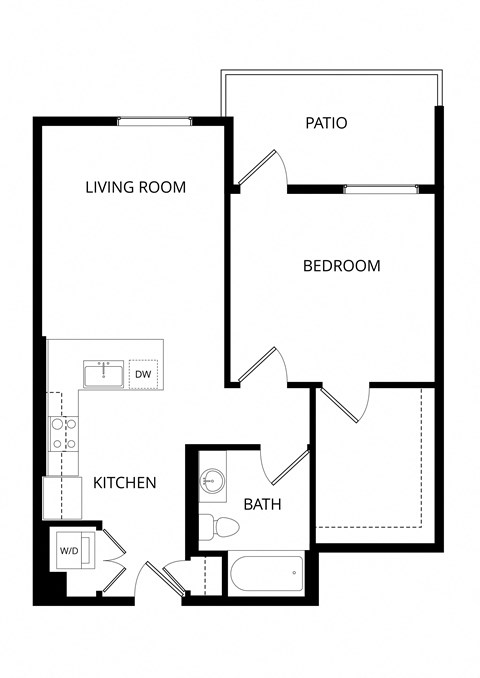 an illustration of a floor plan of a house